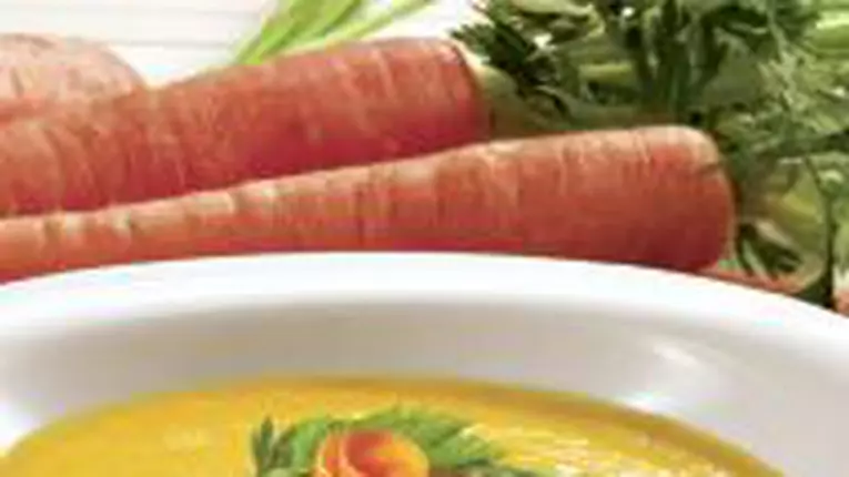 Supă-cremă de morcovi