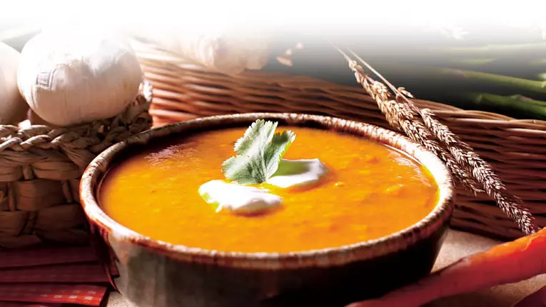 Supă cremă de morcovi