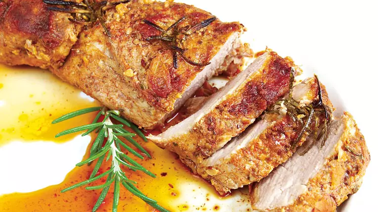 Muşchiuleţ de porc la tavă