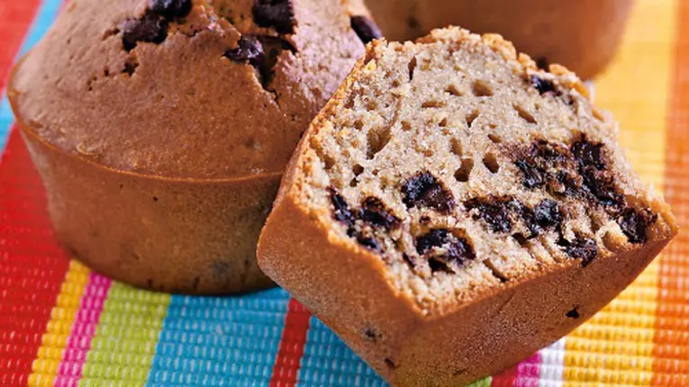 Brioşe arămii cu ciocolată