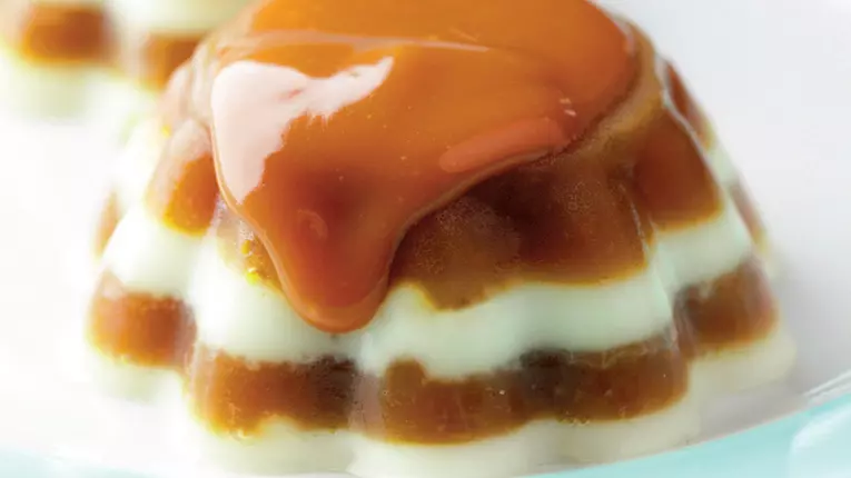 Budincă de lapte şi cafea