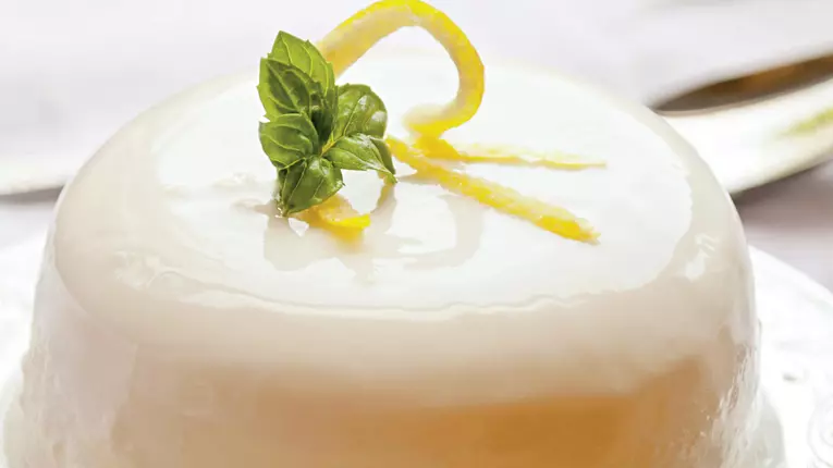 Panna cotta cu lămâie