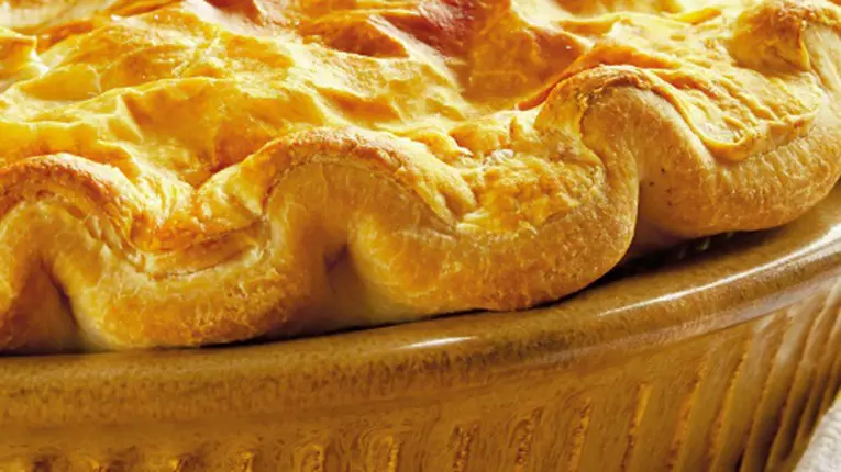 Plăcintă cu ciuperci