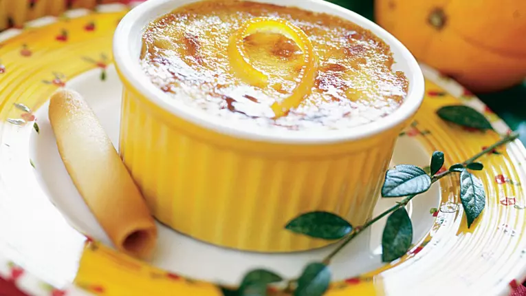 Flan de portocale