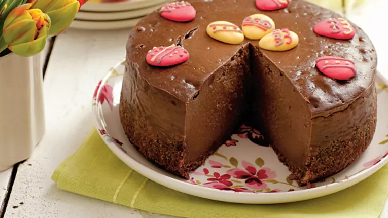 Tort de ciocolată şi brânză