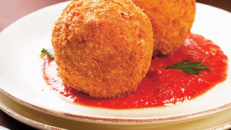 Chiftele de orez cu cașcaval