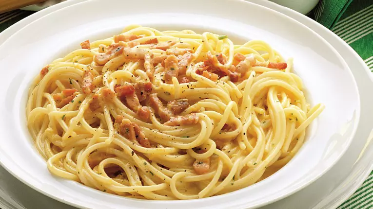 Spaghete carbonara