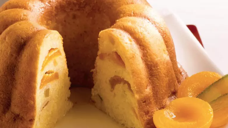 Prăjitură de orez şi caise