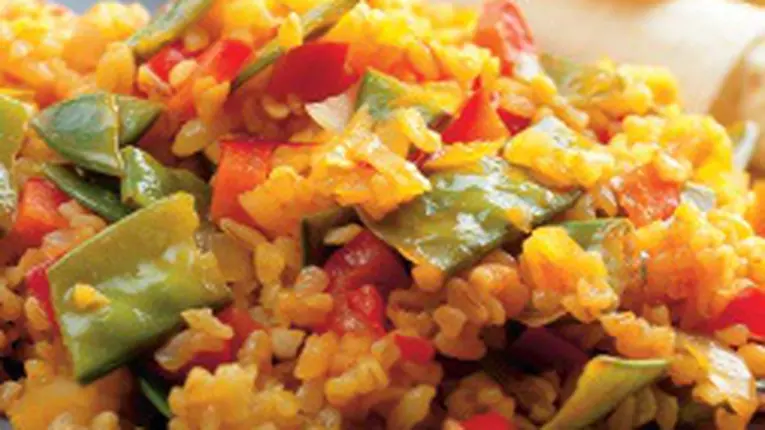 Pilaf sârbesc cu fasole verde