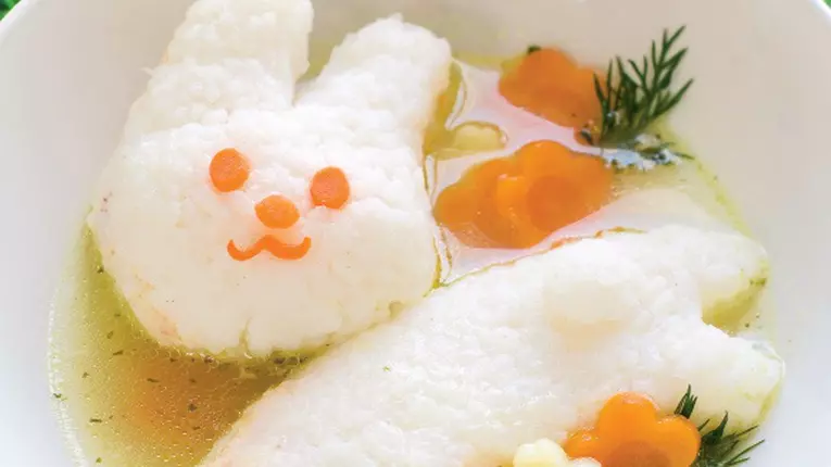 Supă cu găluşte vesele