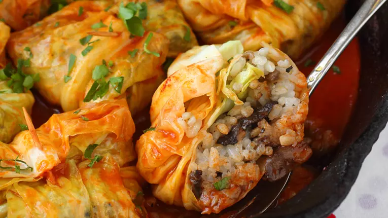 Sarmale vegetale care nu îngraşă