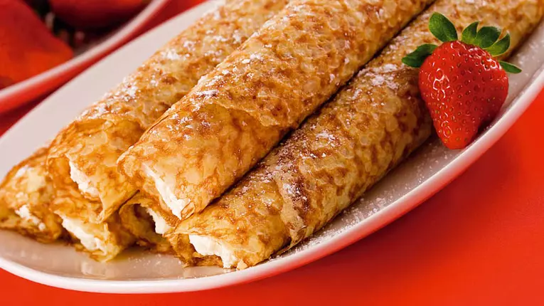 Clătite cu brânză dulce