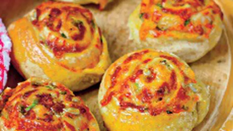 Melcişori cu brânză şi busuioc