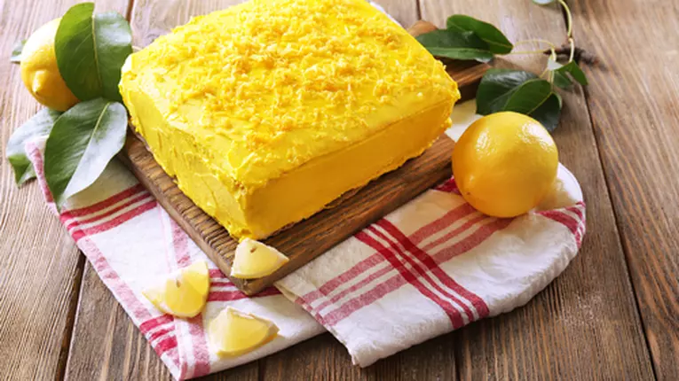 Prăjitură cu lămâie