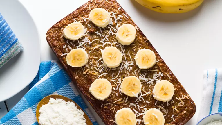 Pâine paleo cu banane şi chia