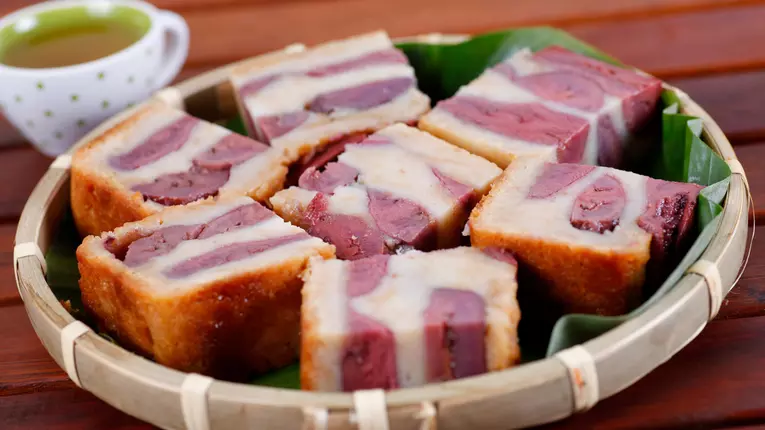 Prăjitură vietnameză cu banane