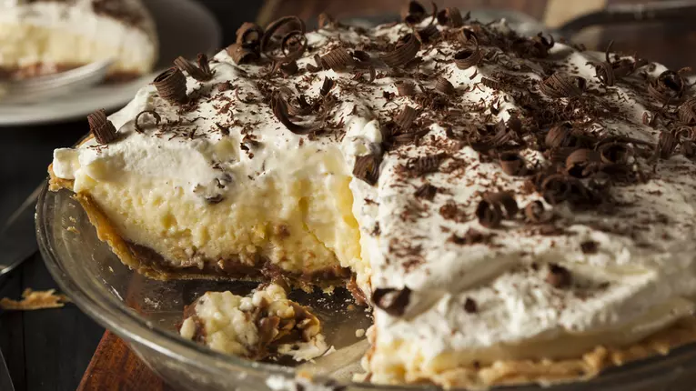 Plăcinta cu cremă de cocos