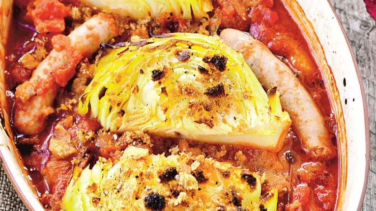 Altfel de varză la cuptor