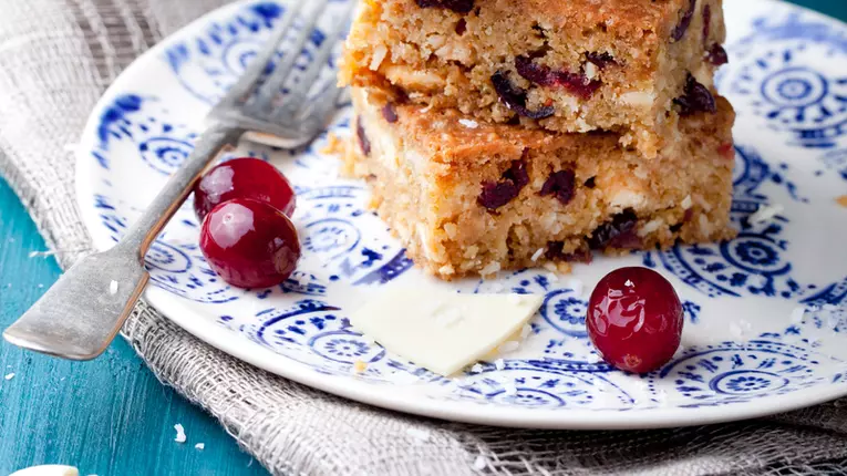 Blonde cu merişor şi ciocolată