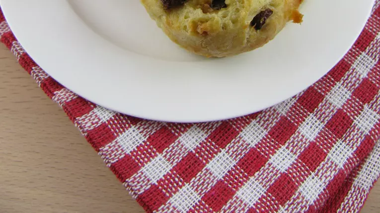 Brioșe de post cu stafide