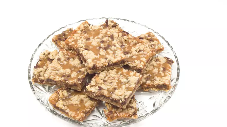 Batoane crocante de caramel