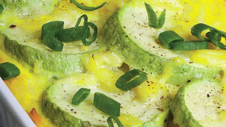 Dovlecei cu cascaval la cuptor