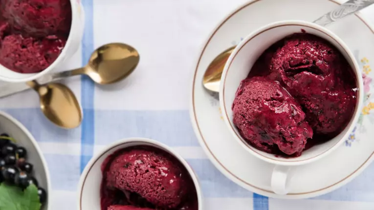 Înghețată din lapte de cocos