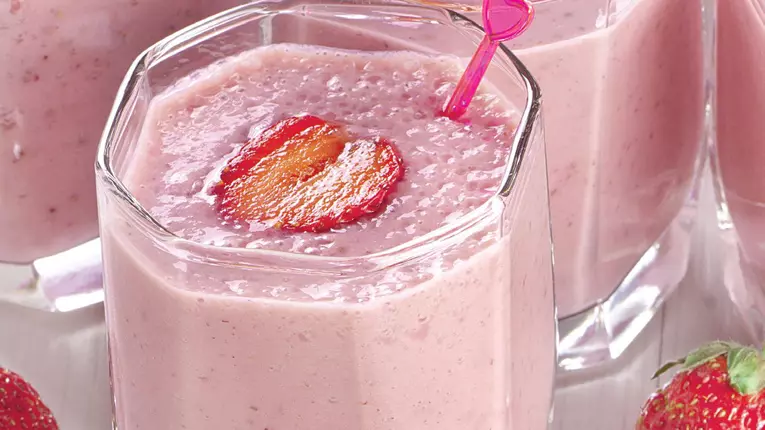 Smoothie de capsune
