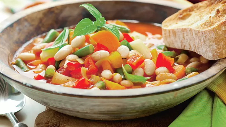 Supa de fasole boabe