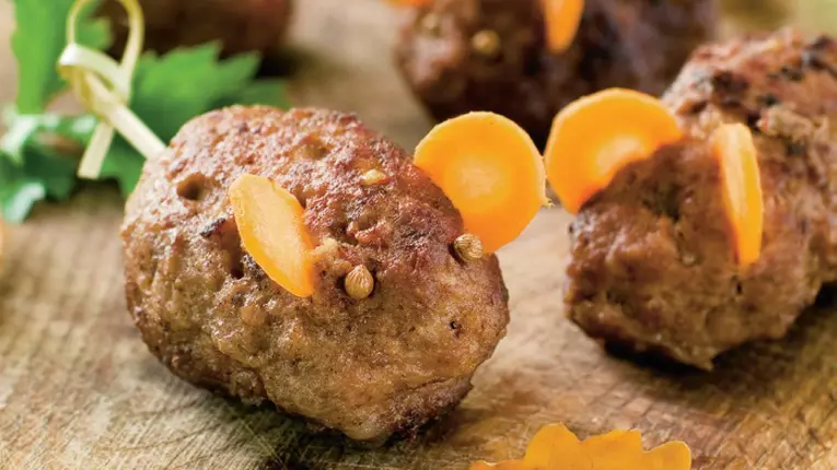 Chiftelute la cuptor