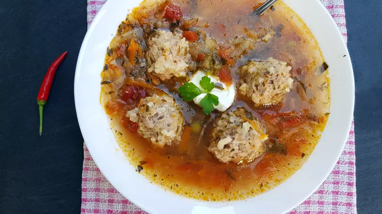 Ciorba de perisoare traditionala