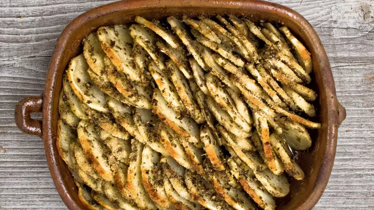 Cartofi crocanți la cuptor