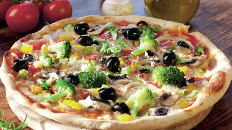 Pizza vegetariana