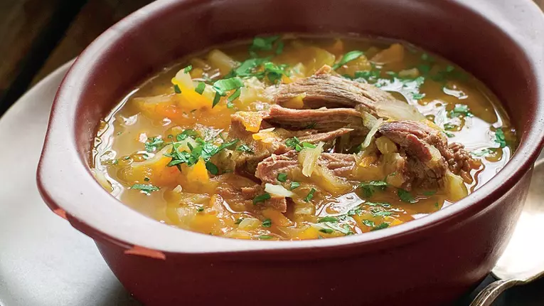 Ciorba de miel cu macris