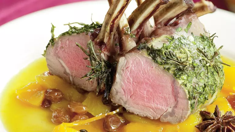 Cotlet de miel cu ierburi