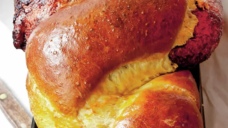 Cozonac rapid cu ciocolata