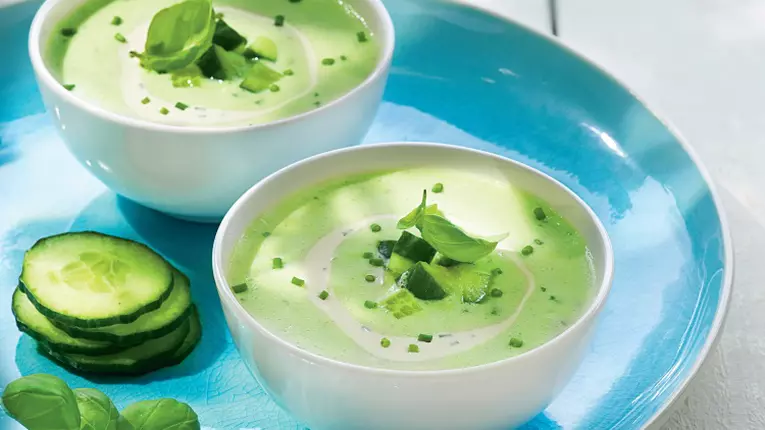 Supa rece de castraveti