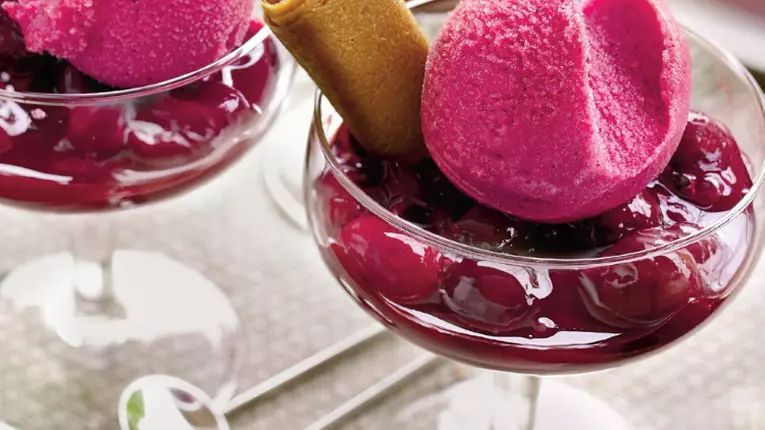 Sorbet de coacaze negre