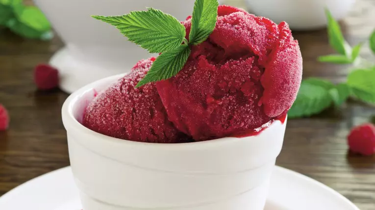 Sorbet de zmeura