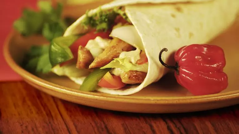 Fajitas de pui la cuptor