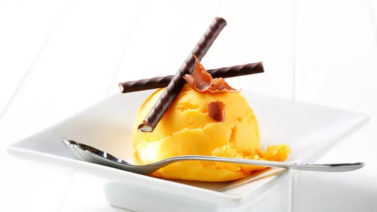 Sorbet de portocale instant