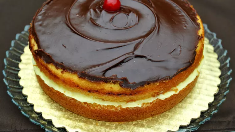 Tort cu crema de vanilie Boston