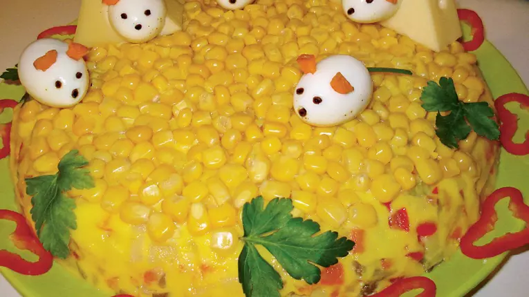 Salata de boeuf cu porumb