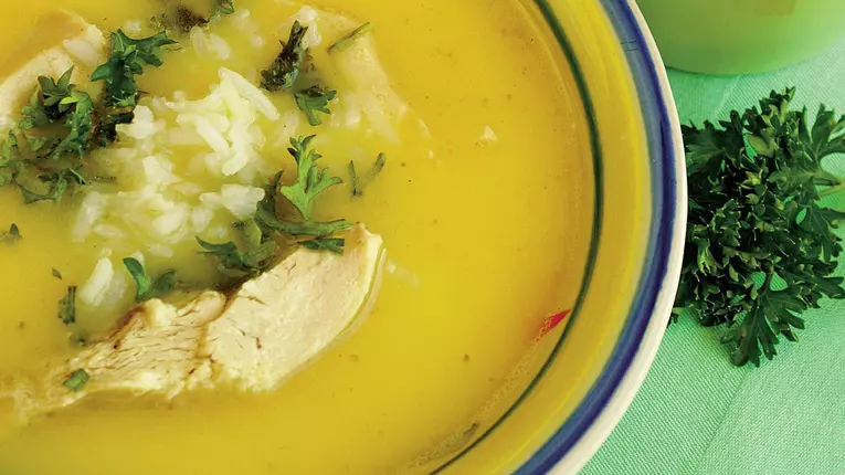 Supa greceasca de pui