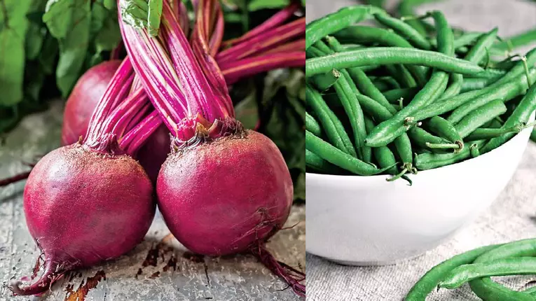 Fasolea verde si sfecla rosie, doua legume excelente pentru sanatate