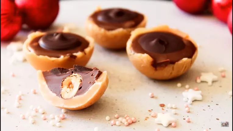 Bomboane Toffifee de casă