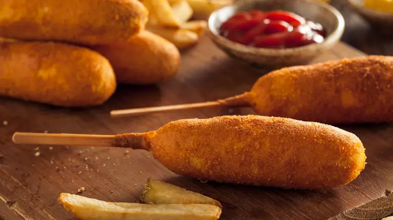 Corn dogs