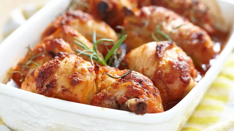 Friptura de pui cu sos de mustar