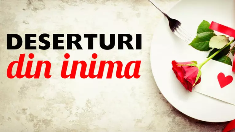 Dulciuri în formă de inimă pentru Ziua Îndrăgostiților