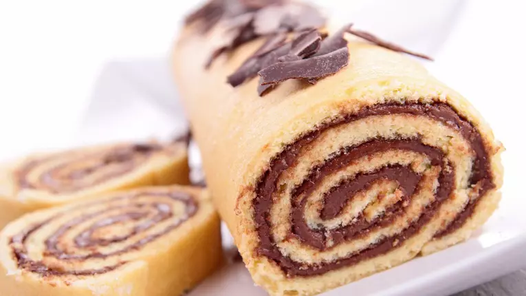 Rulada rapida cu ciocolata